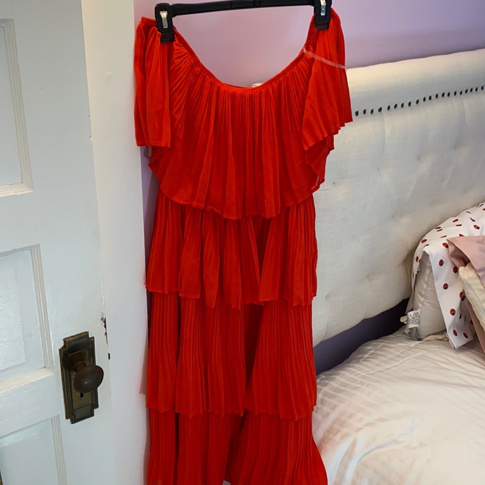 Tiered maxi dress
